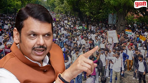 NEET exam protest 