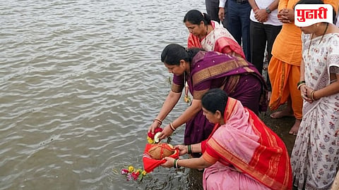 Nashik Gangapur Dam Jal Pujan 