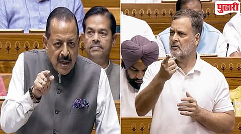 paper leak bill 2026 lok sabha rahul gandhi vs BJP
