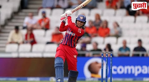 Smriti Mandhana the Hundred Manchester Super Giants 