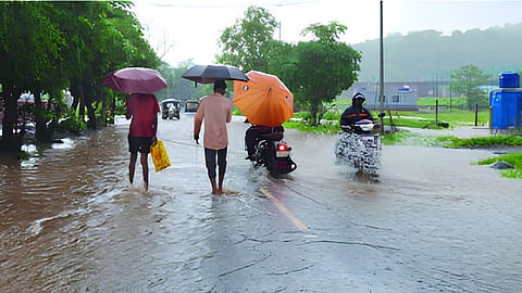 Mahad Road Waterlogging
