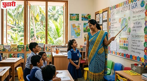 Goa News : देशात महिला शिक्षकांत गोवा आघाडीवर! UDISE चा अहवाल : राज्यात महिला शिक्षक आणि प्रशिक्षकांची संख्या ८२ टक्के