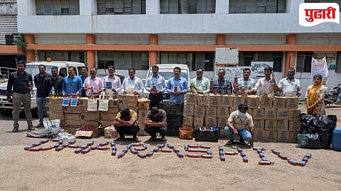 Dharashiv Crime | डिकसळ येथे गोवा निर्मित प्रतिबंधित विदेशी मद्याचा मोठा साठा जप्त!