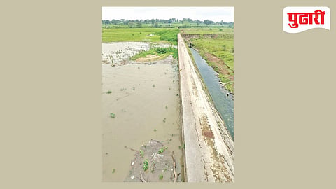 Dhamna Dam water level