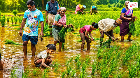 Rice Plantation Season