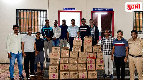 Illegal Liquor Seized : पिशोर पोलिसांची धडक कारवाई; रू. २.२४ लाखांचा अवैध देशी-विदेशी मद्यसाठा जप्त