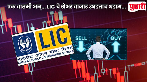 LIC Share Crash