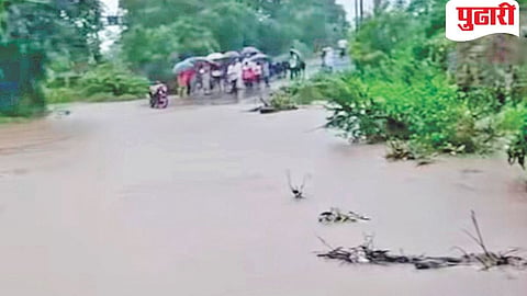 Bhoom heavy rain 