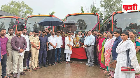 Akole New ST Buses