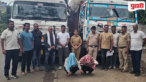Chandrapur Crime | एकाच नंबर प्लेटवर धावणारी दोन वाहने पकडली; ८१.१० लाखांचा मुद्देमाल जप्त! 