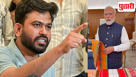 Abhijeet Dipke on PM Modi National Handloom Day video