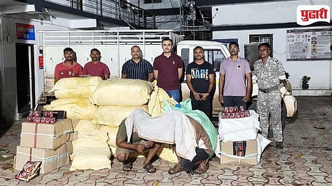 Scented Tobacco Seized Gadchiroli