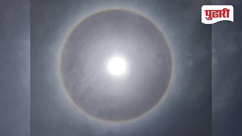 Sun ring phenomenon