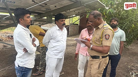 Paithan Solar Pump Wire Theft