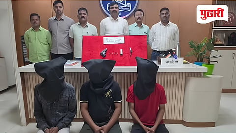 Dhule crime: गावठी कट्टा, चार जिवंत काडतुसे घेऊन फिरणाऱ्या टोळीला बेड्या; लाखोंचा मुद्देमाल जप्त
