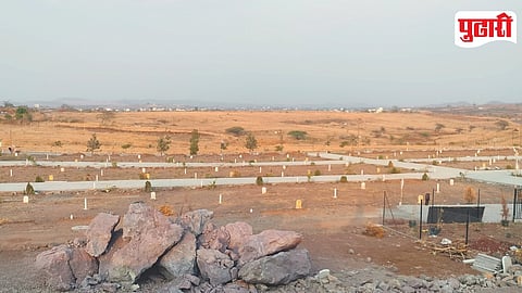 Purandar Airport Illegal Plotting