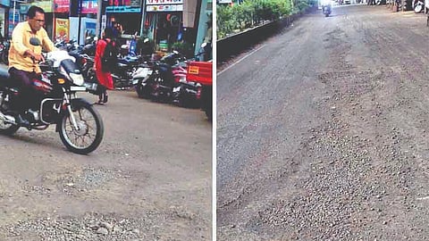 Satara News: बाप्पांच्या आगमनाला खड्ड्यांचे विघ्न
