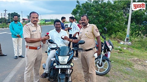 Ahmedpur Helmet Mandatory Drive 