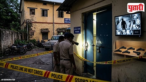 Police Pistol Theft