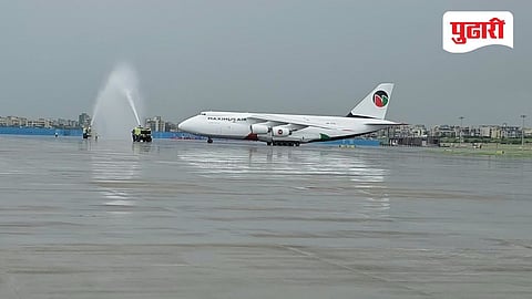 Navi Mumbai Airport News : नवी मुंबई विमानतळावर ‘अँटोनोव्ह एएन-१२४ रुस्लान’चे आगमन