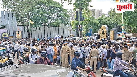 Anna Bhau Sathe Maidan protest