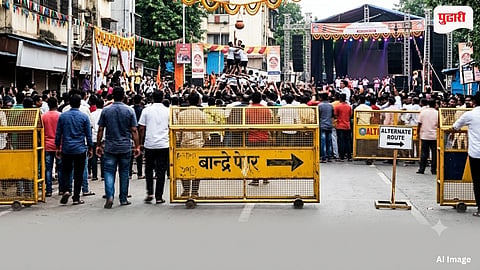 Mumbai Dahi Handi Traffic Diversion: दहीहंडीच्या उत्सवावर पोलिसांची करडी नजर; वाहतुकीसाठी मार्गबदल, गर्दीसाठी विशेष बंदोबस्त