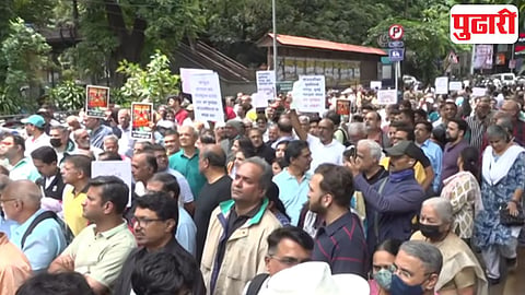 डीजेविरोधात पुणेकरांचा महापालिकेवर मोर्चा, पाहा व्हिडिओ