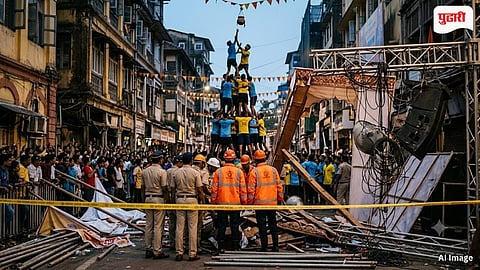 Dahi Handi Accident Mumbai