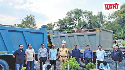 Nanded illegal sand mining