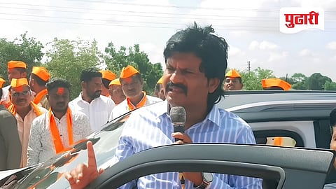 Solapur news: कामतीत मराठा आंदोलकांकडून पडळकरांचा ताफा अडवला; SEBC आणि कुणबी आरक्षणाला कायम पाठिंबा असल्याचे प्रतिपादन
