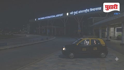Woman Molestation Case : नवी मुंबई विमानतळाबाहेर धक्कादायक घटना; कॅब चालकाकडून महिलेच्या विनयभंगाचा प्रयत्न, आरोपी ताब्यात