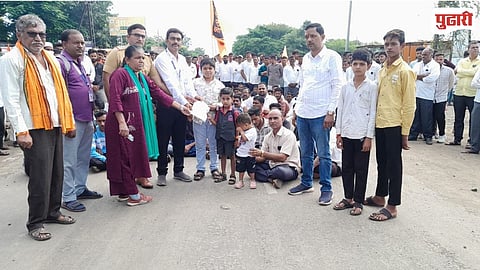  Nachanvel Pachora Road Block Maratha Reservation Demand