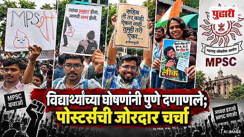 MPSC Student Protest