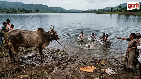 Farmer Drowning