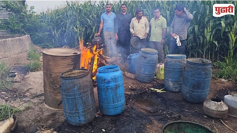 Pardhad Police Illegal Alcohol Seizure