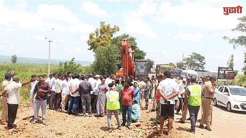 Kagal Murgud Road Concretisation