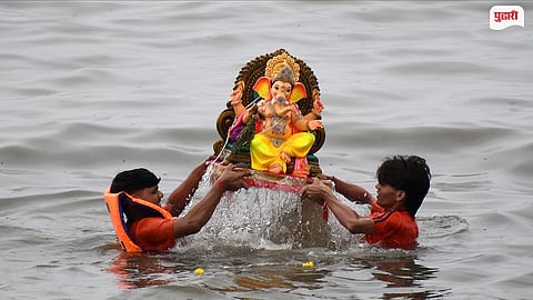Mumbai Ganesh Idol Immersion