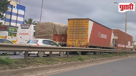 Pune Satara Highway Traffic Jam