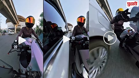 Female Biker Hit and Run 