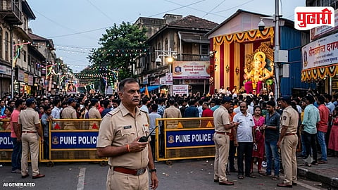 Ganeshotsav Police Action