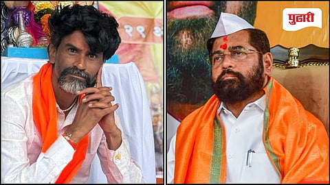 Eknath Shinde Manoj Jarange