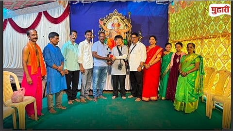  Japanese Tourist visit Jaitapur Ganesh Festival