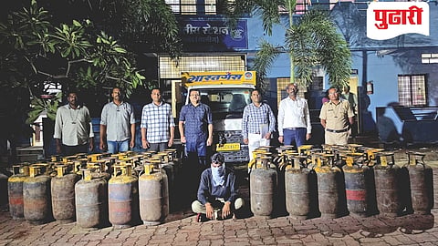Nanded illegal gas cylinders