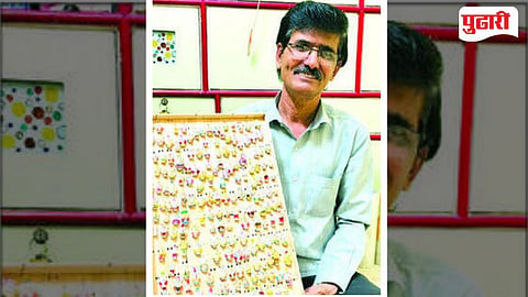 Artist Sanjay Kshatriya | 30 वर्षांची साधना अन् 50 हजार सूक्ष्म गणपती! सिन्नरच्या संजय क्षत्रिय यांची अद्भुत कला