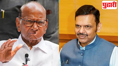 Sharad Pawar, Devendra Fadnavis 