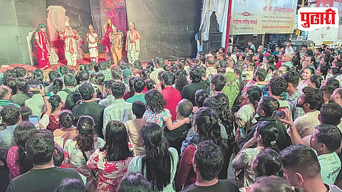 Ganeshotsav Crowd