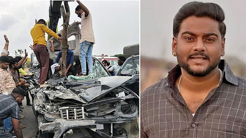 Pune Solapur  Highway Collision One Dead
