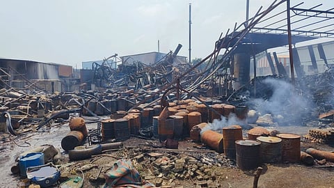 Bhusawal MIDC NRJ Pharmachem Fire 