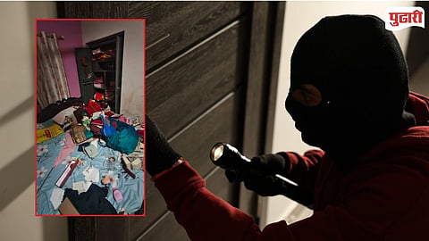Rajapur Pachal Teacher Couple Locked House Theft 