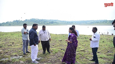 Beed Parli Chandapur Lake Ganesh Visarjan 